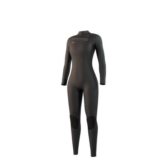 Mystic - Evolve Fullsuit 3/2mm Fzip Women - Black - L - GearFreak
