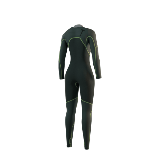 Mystic - Evolve Fullsuit 3/2mm Fzip Women - Black - L - GearFreak