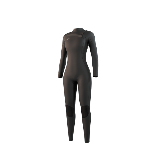 Mystic - Evolve Fullsuit 4/3mm Fzip Women - Black - L - GearFreak