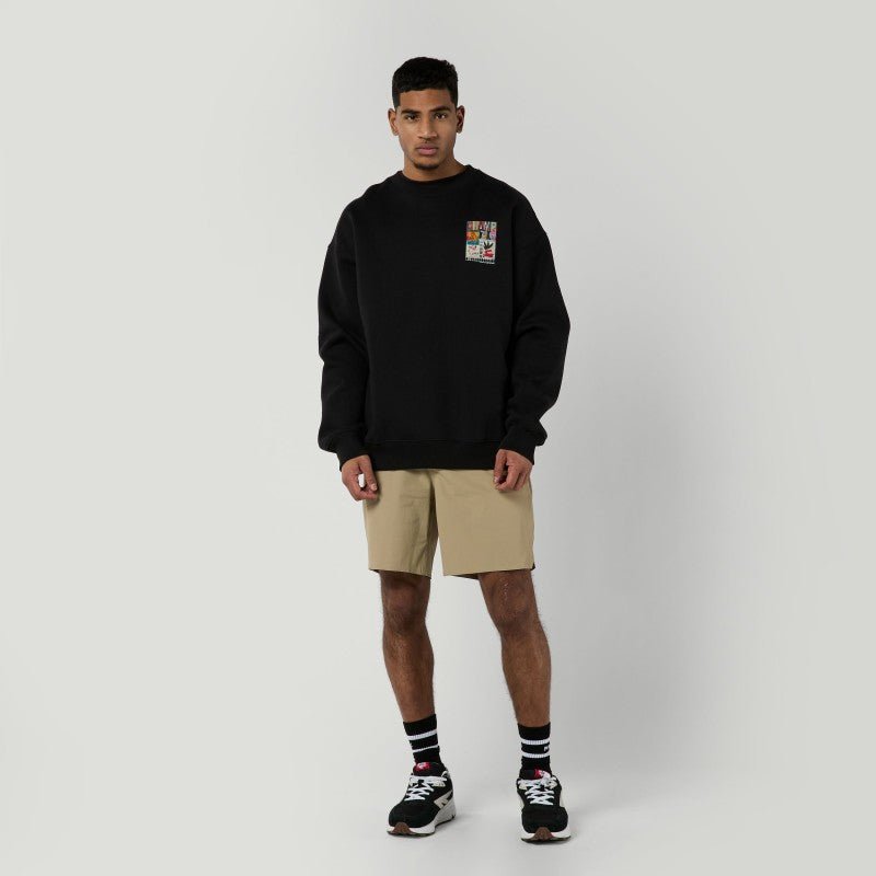 Mystic - Funk Crew Sweat | Black - S - GearFreak