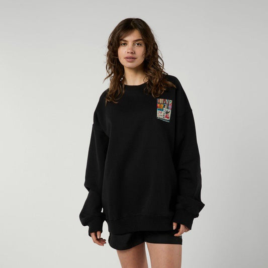 Mystic - Funk Crew Sweat | Black - S - GearFreak