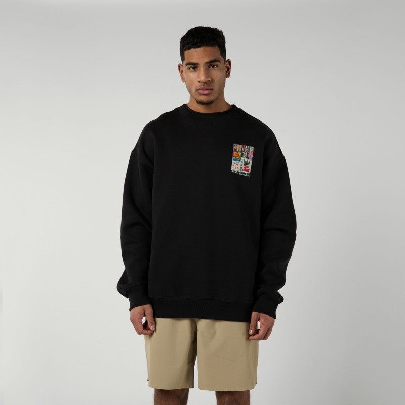 Mystic - Funk Crew Sweat | Black - S - GearFreak