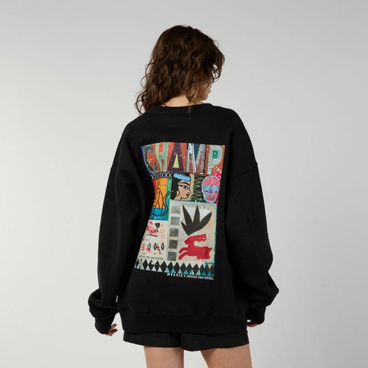 Mystic - Funk Crew Sweat | Black - S - GearFreak