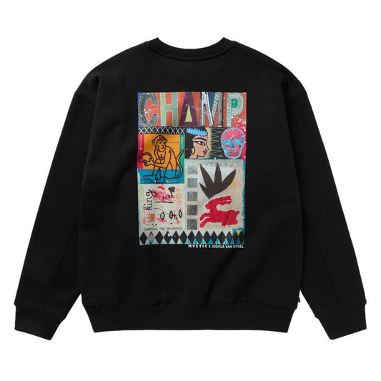 Mystic - Funk Crew Sweat | Black - S - GearFreak