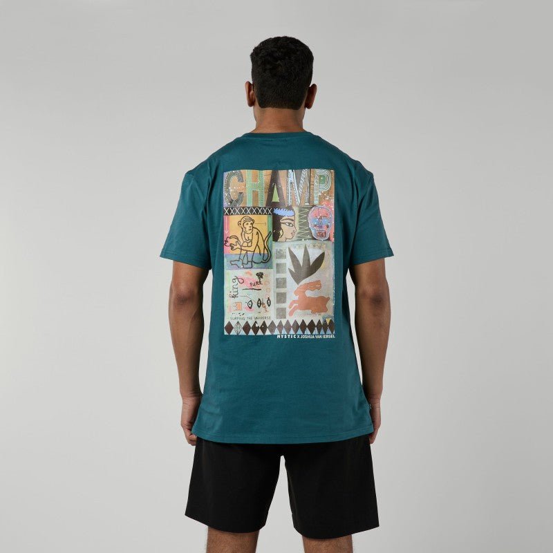 Mystic - Funk Tee | Teal - S - GearFreak