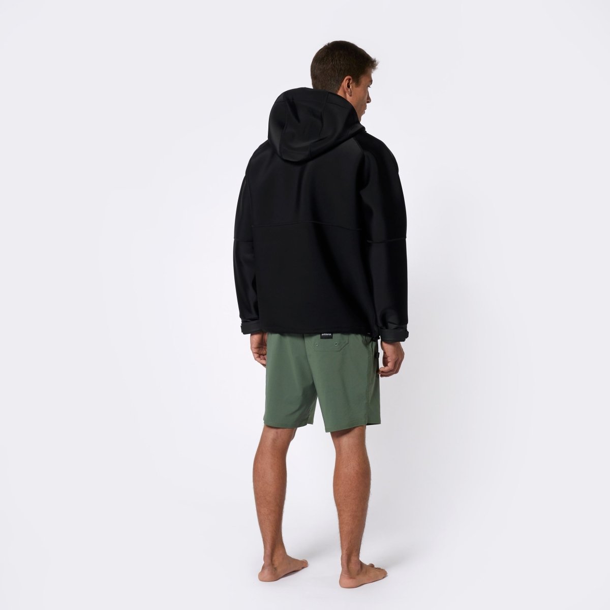 Mystic - Fury Neoprene Hoodie 3/2mm - Black - L - GearFreak
