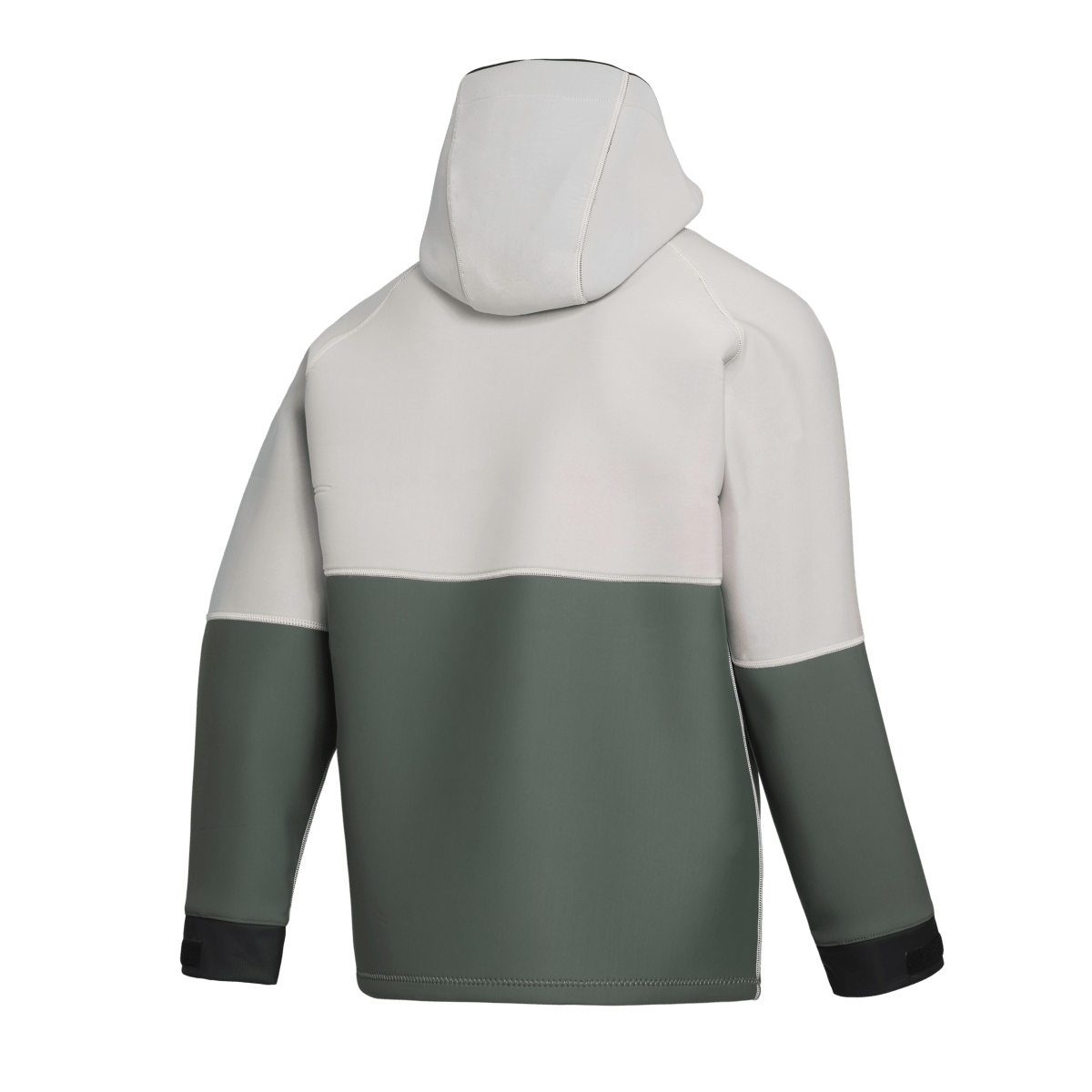 Mystic - Fury Neoprene Hoodie 3/2mm - Dark Olive - L - GearFreak