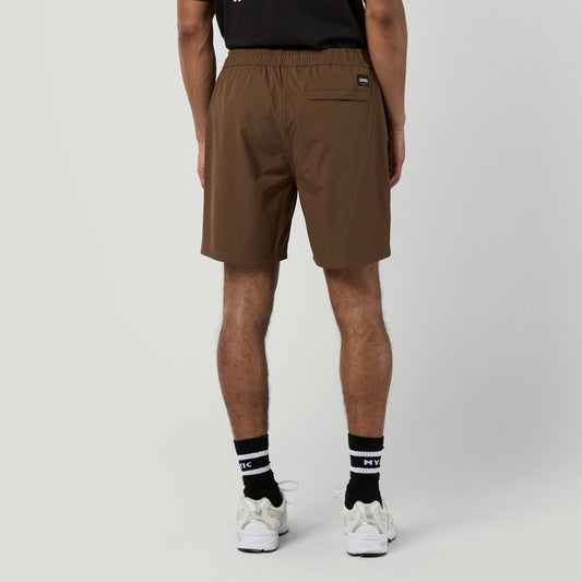 Mystic - Fusion Hybrid Short - Brown - L - GearFreak