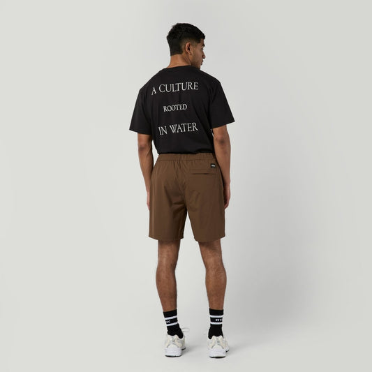 Mystic - Fusion Hybrid Short - Brown - L - GearFreak