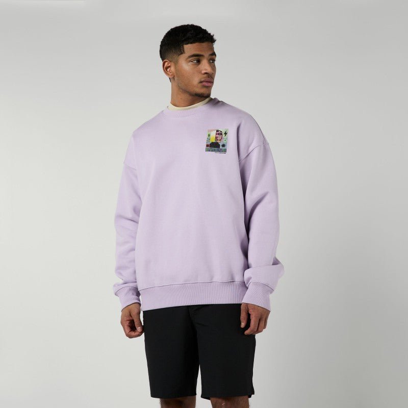 Mystic - Groove Crew Sweat | Lilac - S - GearFreak