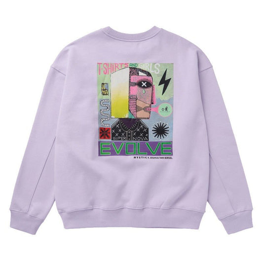 Mystic - Groove Crew Sweat | Lilac - S - GearFreak