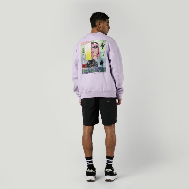 Mystic - Groove Crew Sweat | Lilac - S - GearFreak