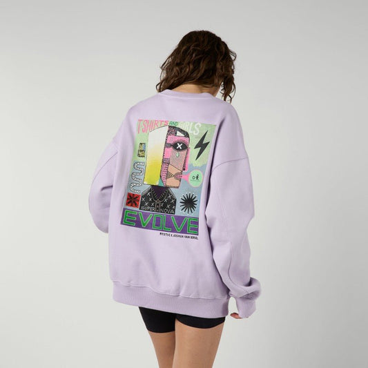Mystic - Groove Crew Sweat | Lilac - S - GearFreak