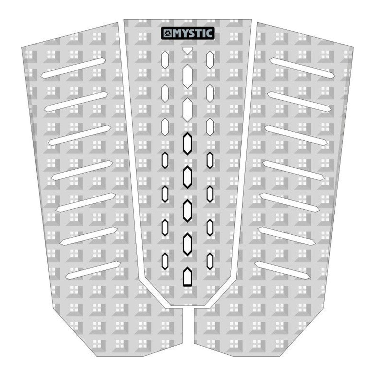 Mystic - Guard Tailpad Stubby Shape - White - GearFreak