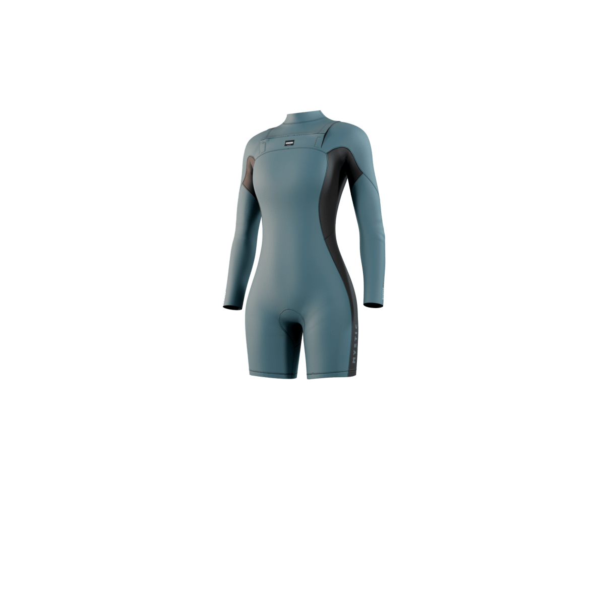 Mystic - Haven Longarm Shorty 3/2mm Double Fzip Women - Teal - L - GearFreak