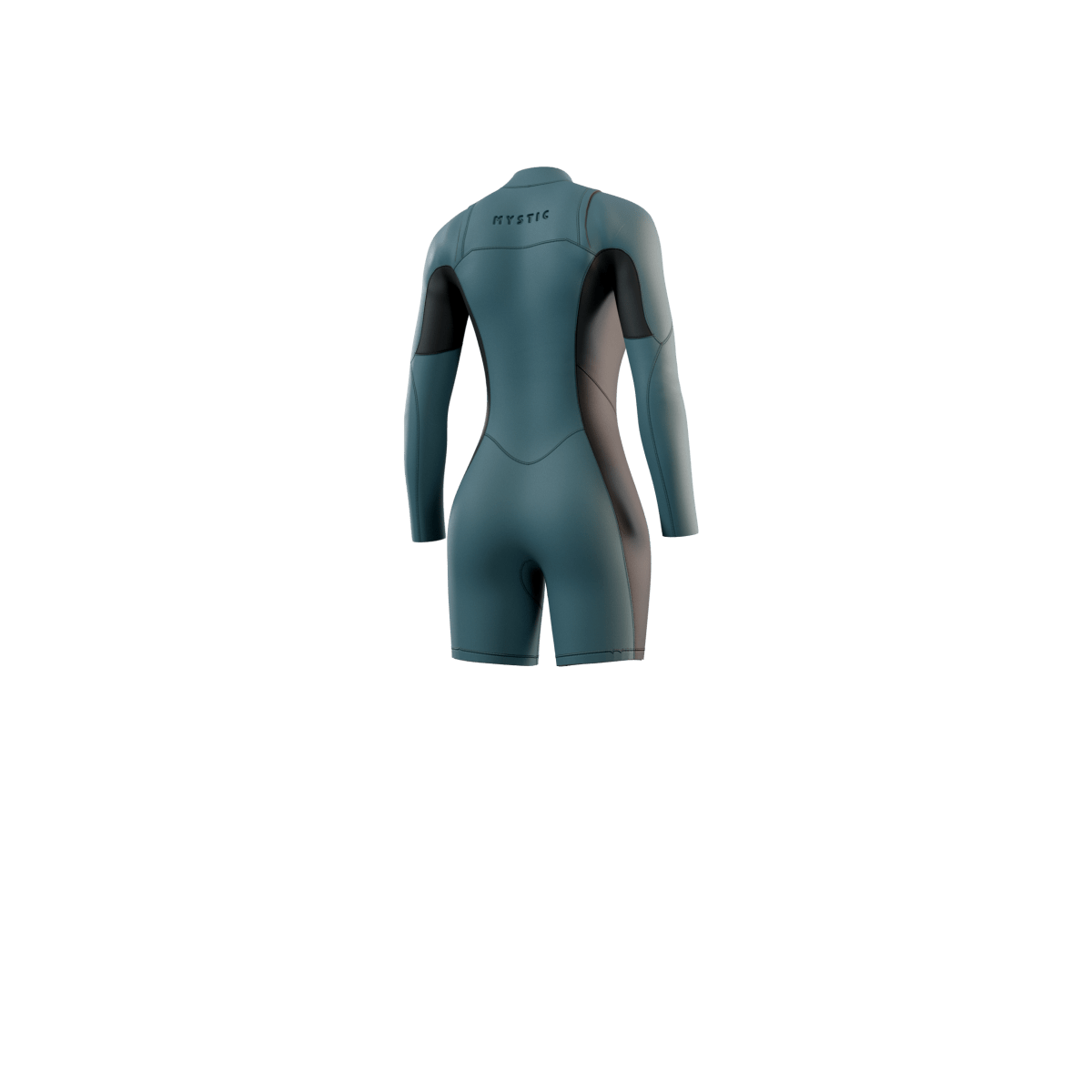 Mystic - Haven Longarm Shorty 3/2mm Double Fzip Women - Teal - L - GearFreak