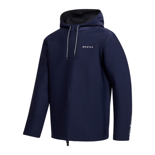 Mystic - Haze Neoprene Hoodie 2mm - Navy - L - GearFreak