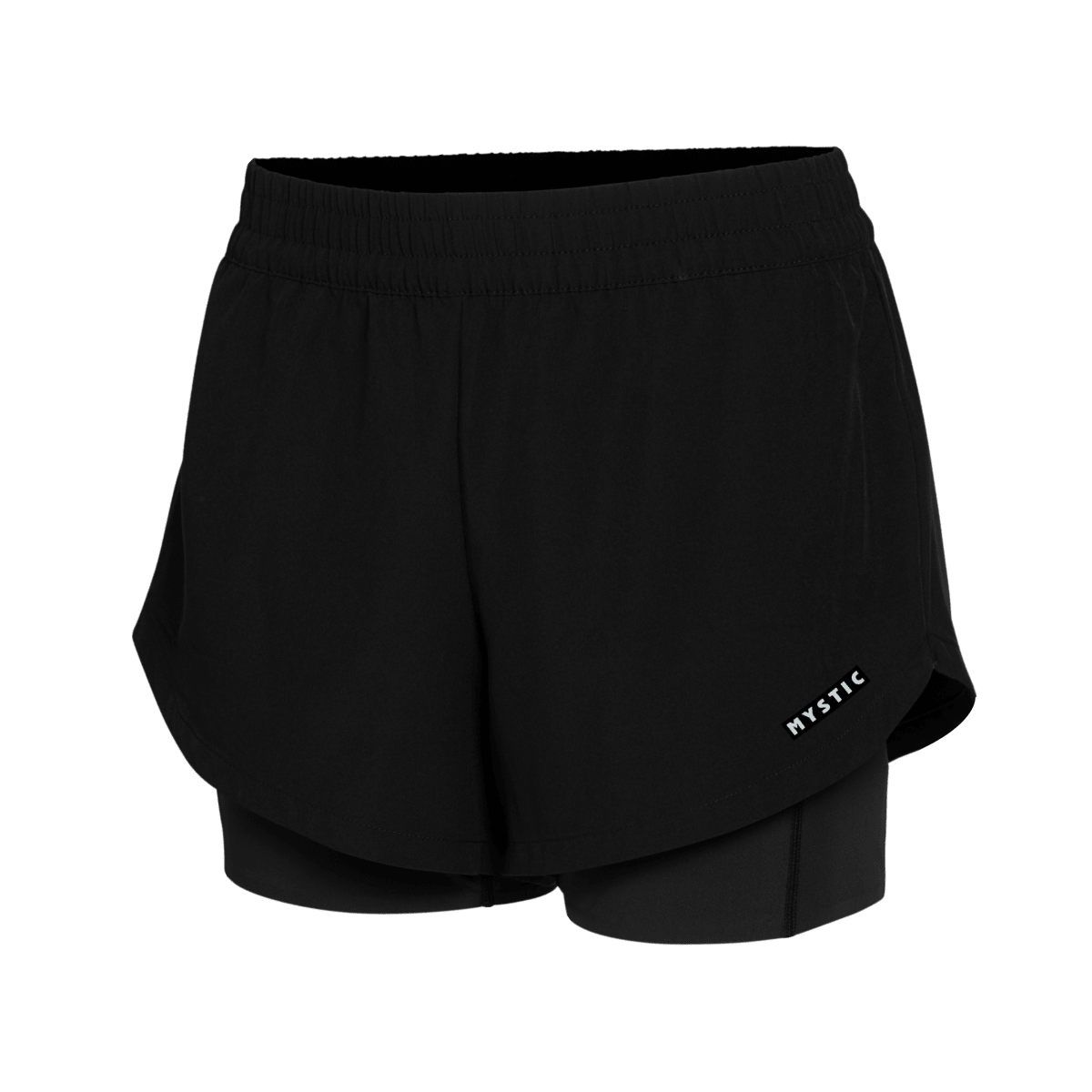 Mystic - Ida Lined Sport Shorts Women - Black - L - GearFreak