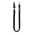 Mystic - Kite Safety Leash Long - Black Grey - O/S - GearFreak