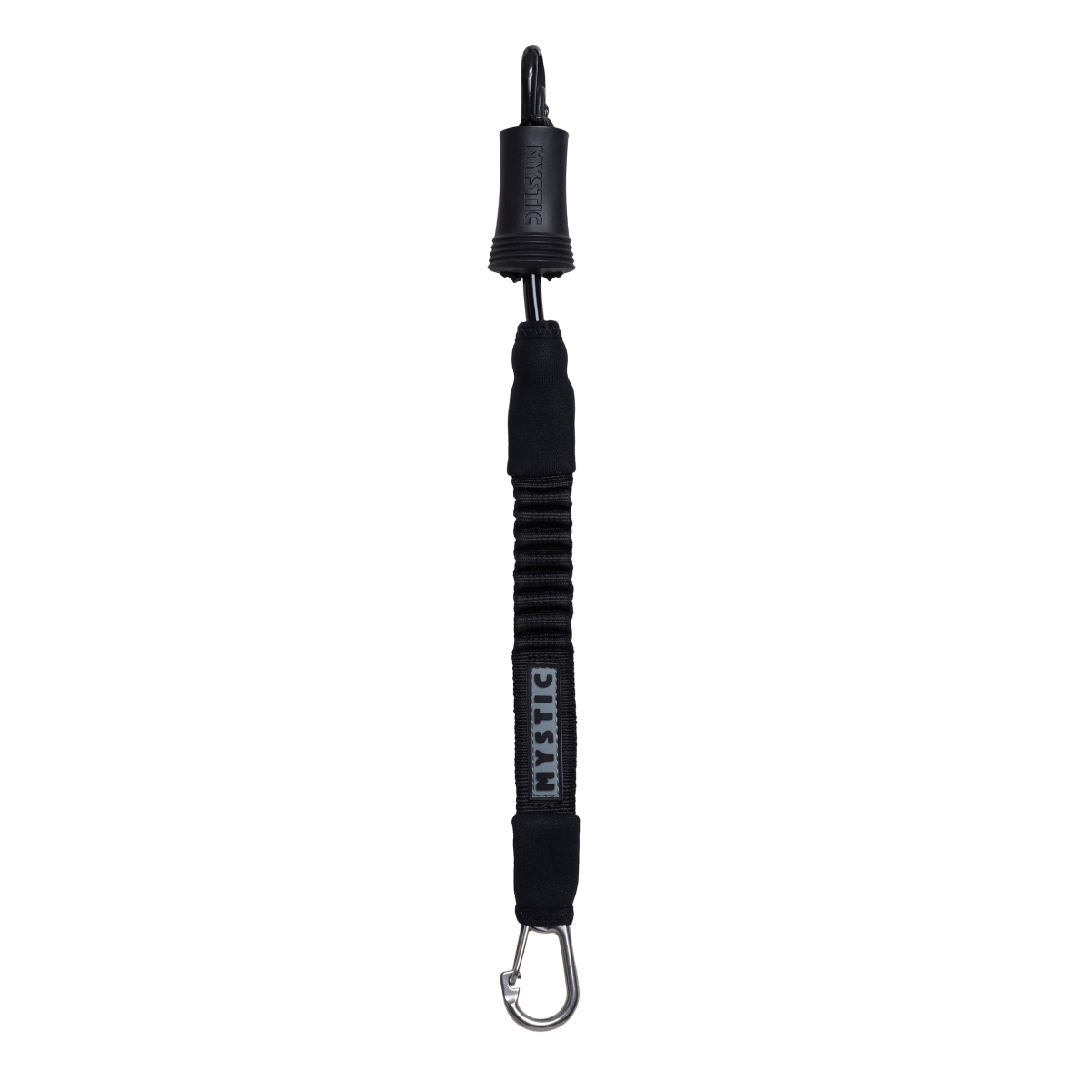 Mystic - Kite Safety Leash Short - Black Grey - O/S - GearFreak