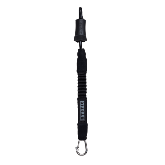 Mystic - Kite Safety Leash Short - Black Grey - O/S - GearFreak
