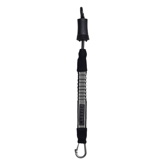 Mystic - Kite Safety Leash Short - Black White - O/S - GearFreak