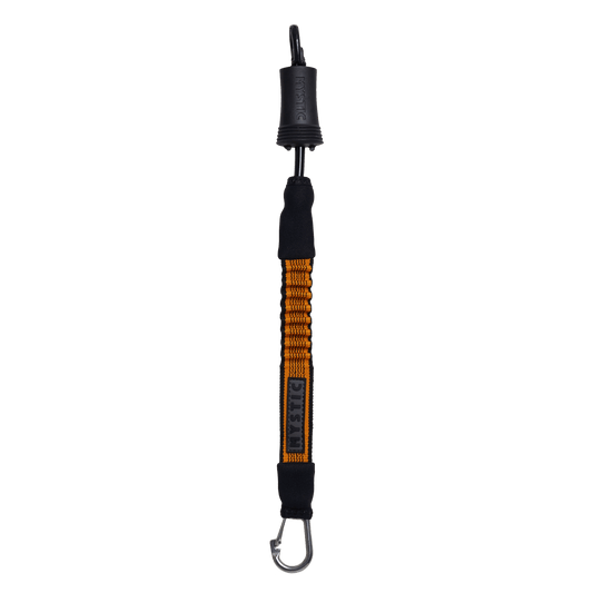 Mystic - Kite Safety Leash Short - Black/Orange - O/S - GearFreak