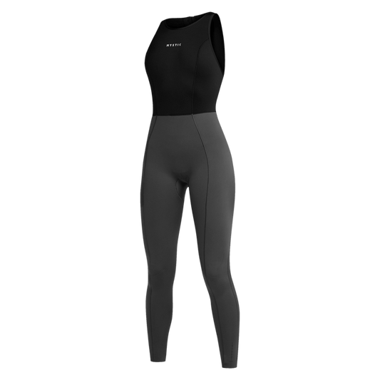 Mystic - Lunar Long Jane 2/2mm Bzip Women - Black - L - GearFreak