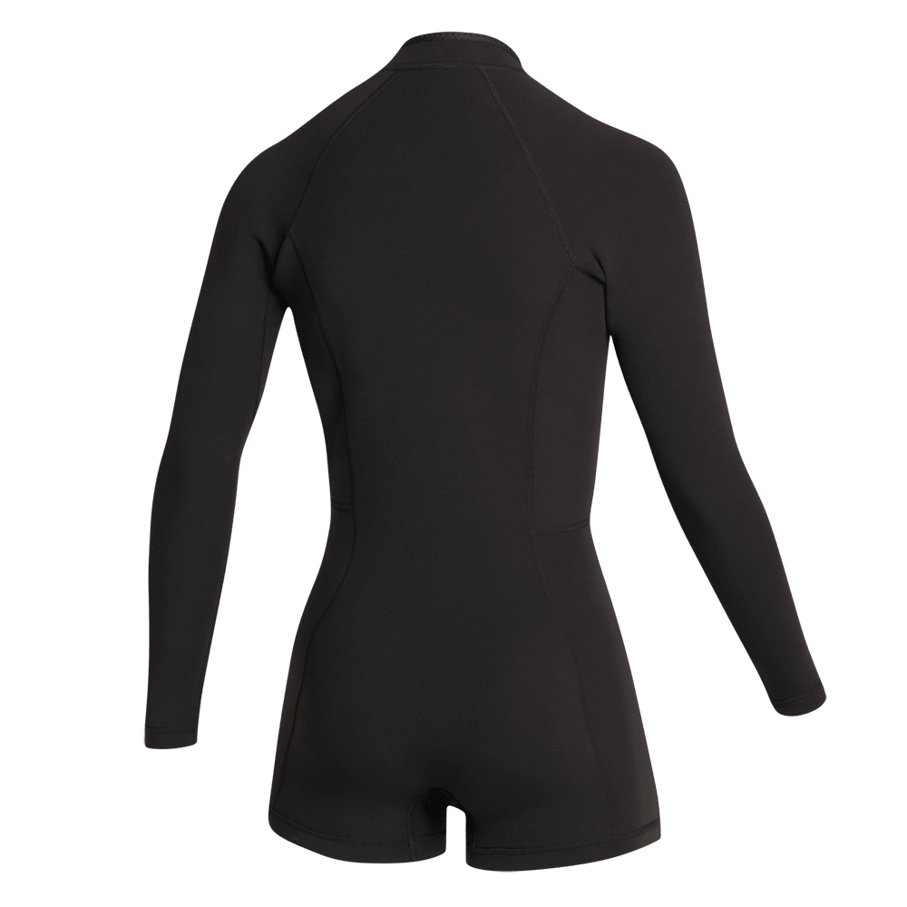 Mystic - Lunar Longarm Shorty 2/2mm Fzip Women - Black - L - GearFreak