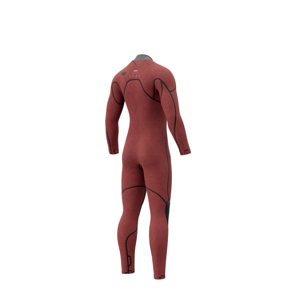 Mystic - Majestic Fullsuit 3/2mm Fzip - Dark Grey - L - GearFreak