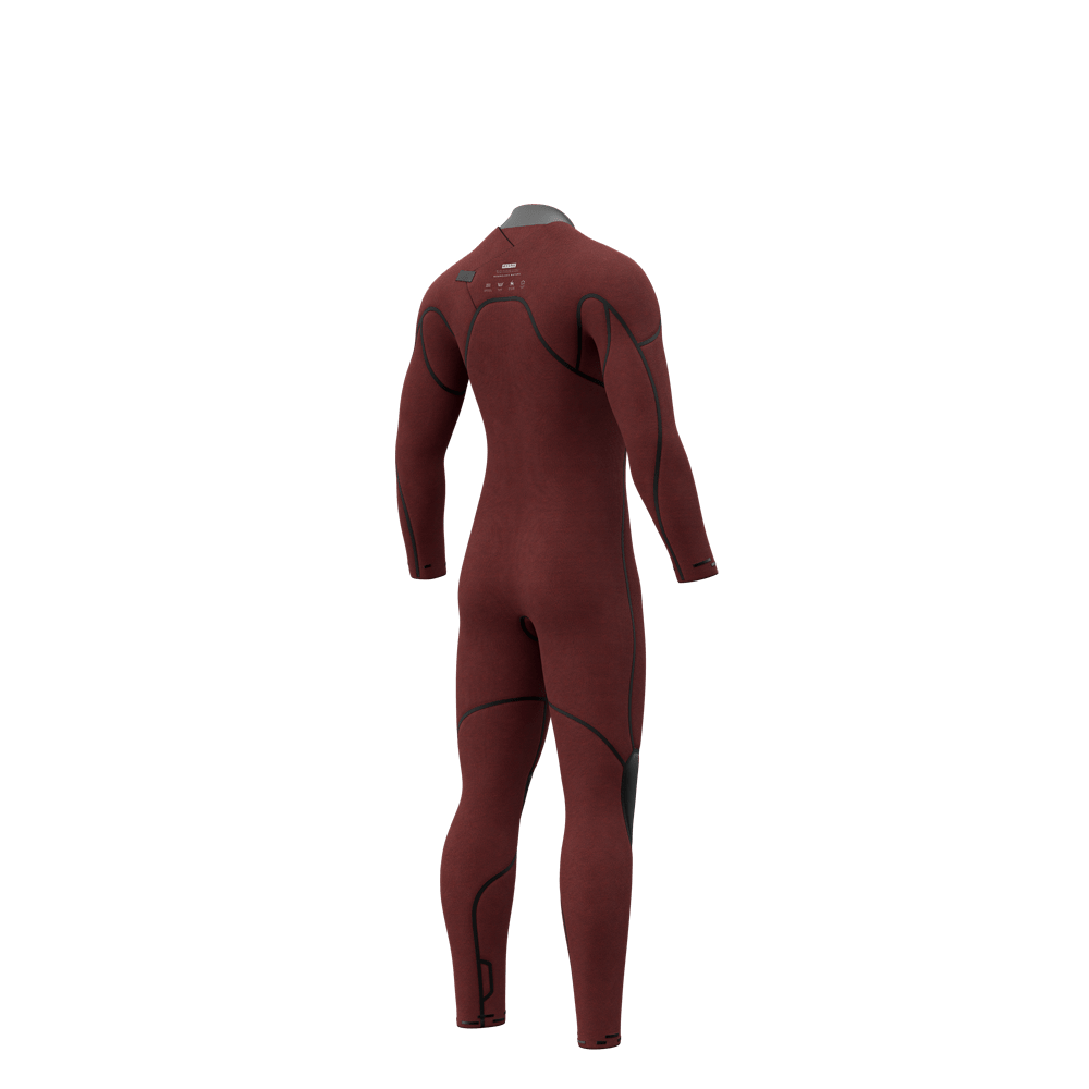 Mystic - Majestic Fullsuit 4/3mm Fzip - Black - L - GearFreak