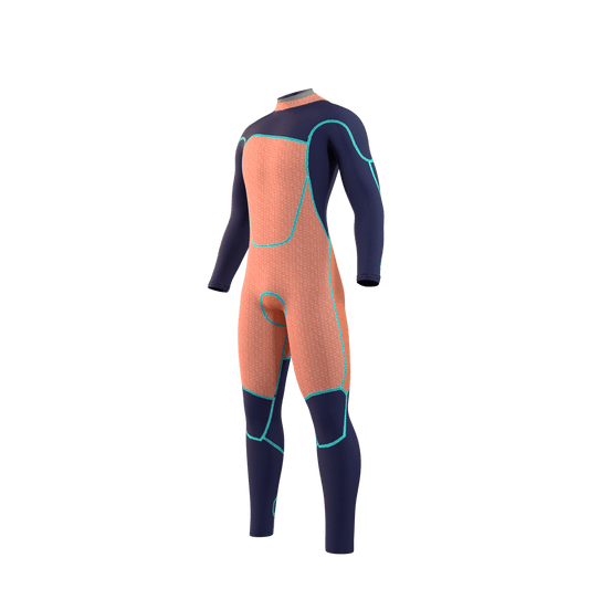 Mystic - Majestic Fullsuit 5/4mm Bzip - Black - L - GearFreak