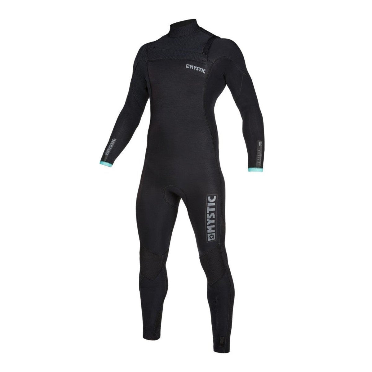 Mystic - Marshall Fullsuit 5/3mm Fzip - Black/Mint - GearFreak