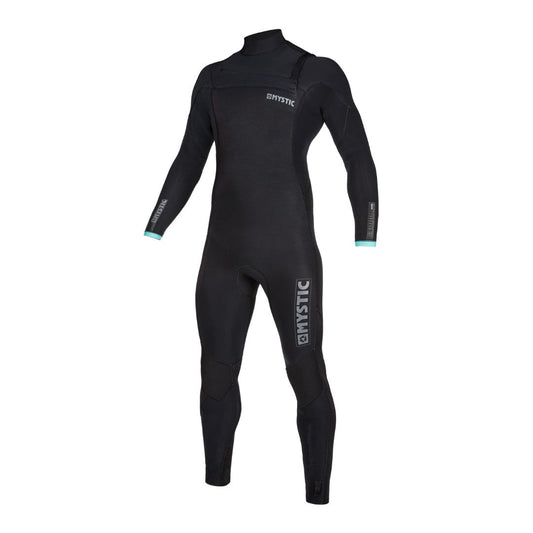 Mystic - Marshall Fullsuit 5/3mm Fzip Black/Mint - 51/MT - GearFreak