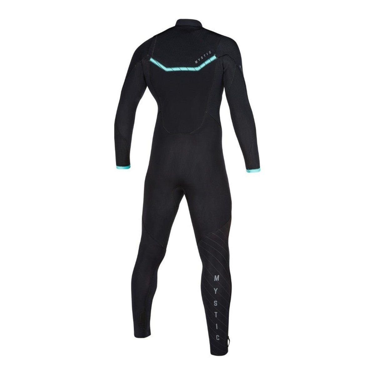 Mystic - Marshall Fullsuit 5/3mm Fzip - Black/Mint - GearFreak