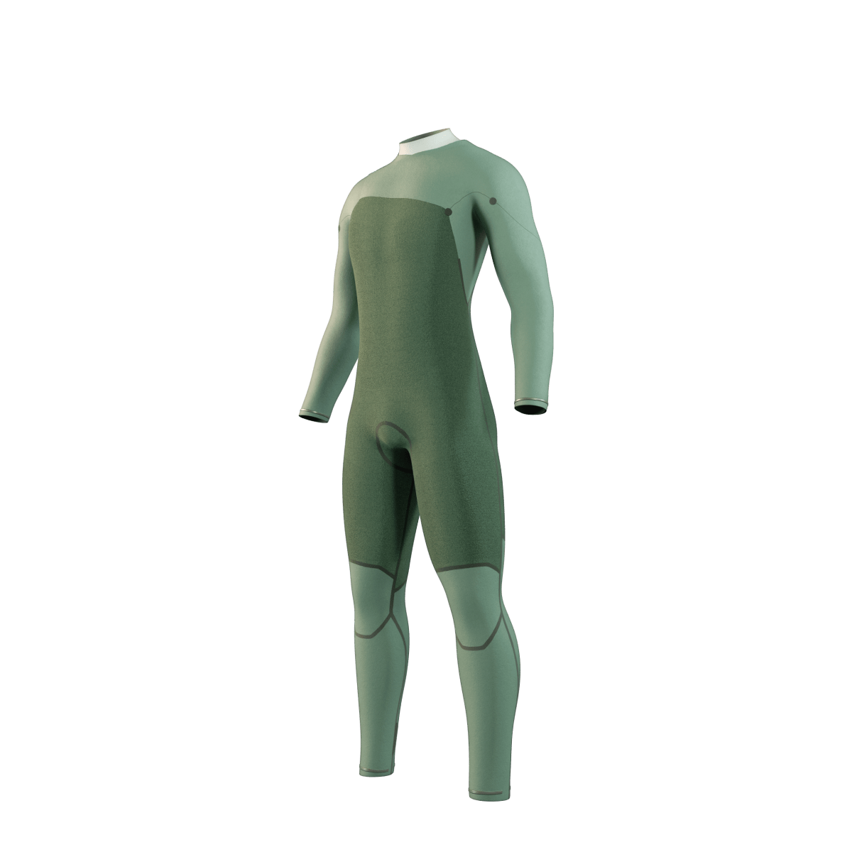 Mystic - Motion Fullsuit 5/3mm Fzip - Black - L - GearFreak