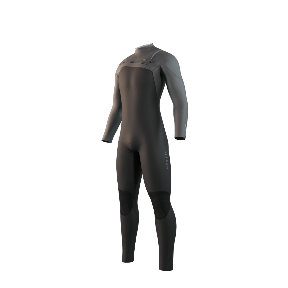 Mystic - Motion Fullsuit 5/3mm Fzip - Black - L - GearFreak