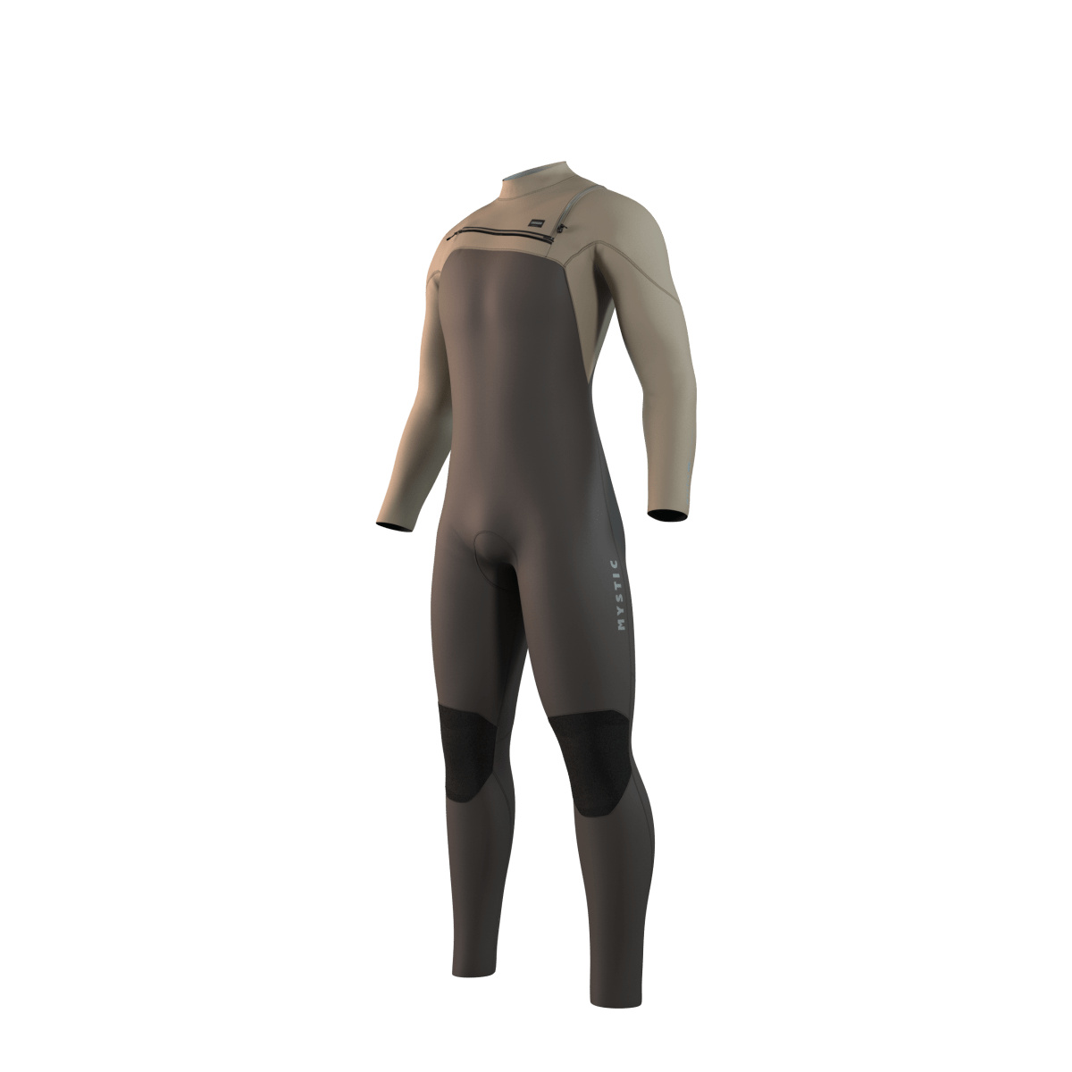 Mystic - Motion Fullsuit 5/3mm Fzip - Truffle - L - GearFreak