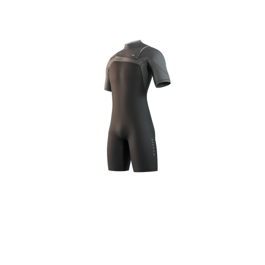 Mystic - Motion Shorty 3/2mm Fzip - Black - L - GearFreak