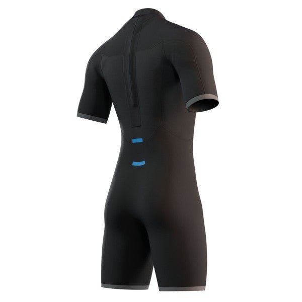 Mystic - Mystic Brand 3/2 Shorty Back Zip Global Blue - GearFreak