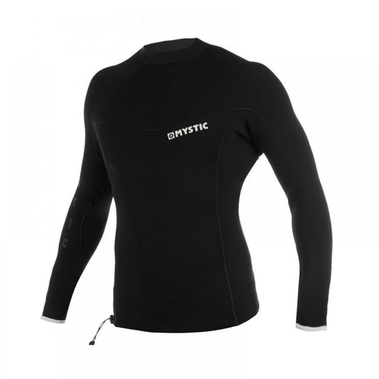 Mystic - Mystic Majestic L/S Vest Neoprene 2mm Black - GearFreak