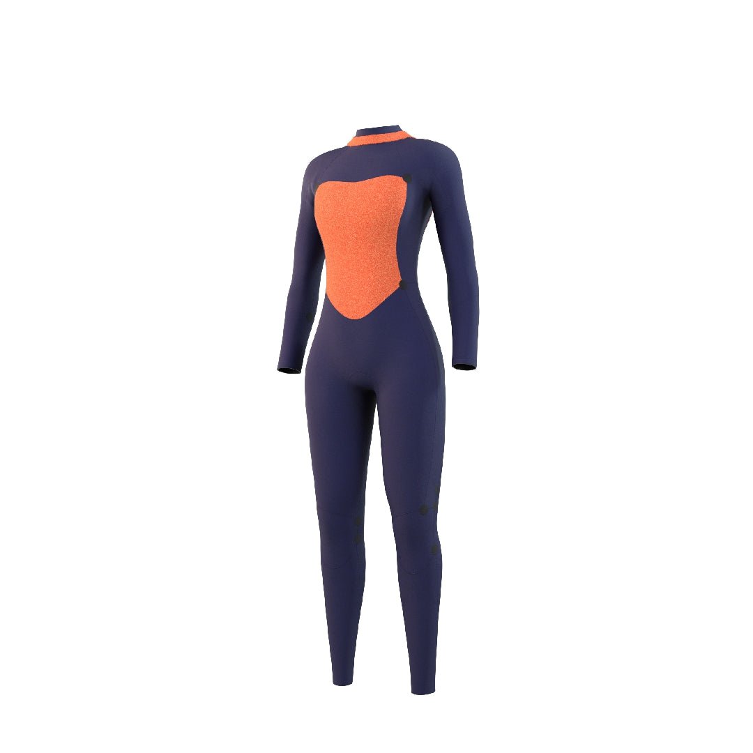 Mystic - Mystic Star Fullsuit 5/3mm Bzip Women Night Blue - GearFreak