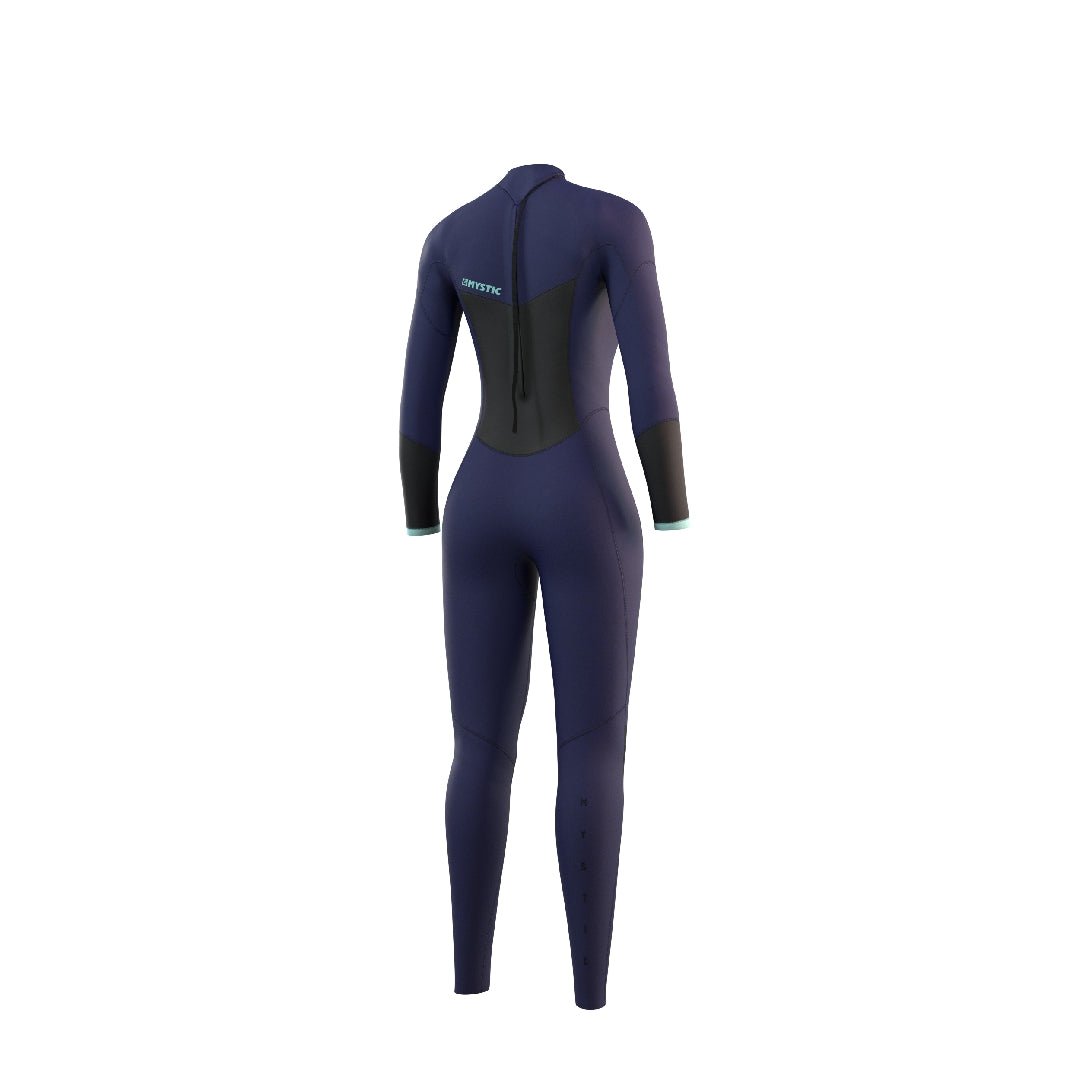 Mystic - Mystic Star Fullsuit 5/3mm Bzip Women Night Blue - GearFreak