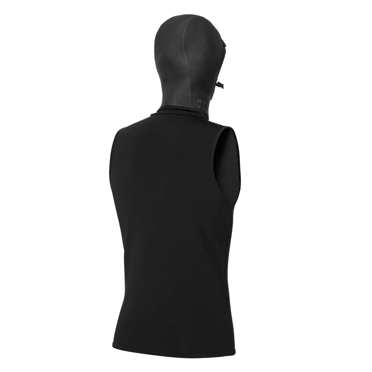 Mystic - Neoprene Top with hood 3/2mm - Black - L - GearFreak