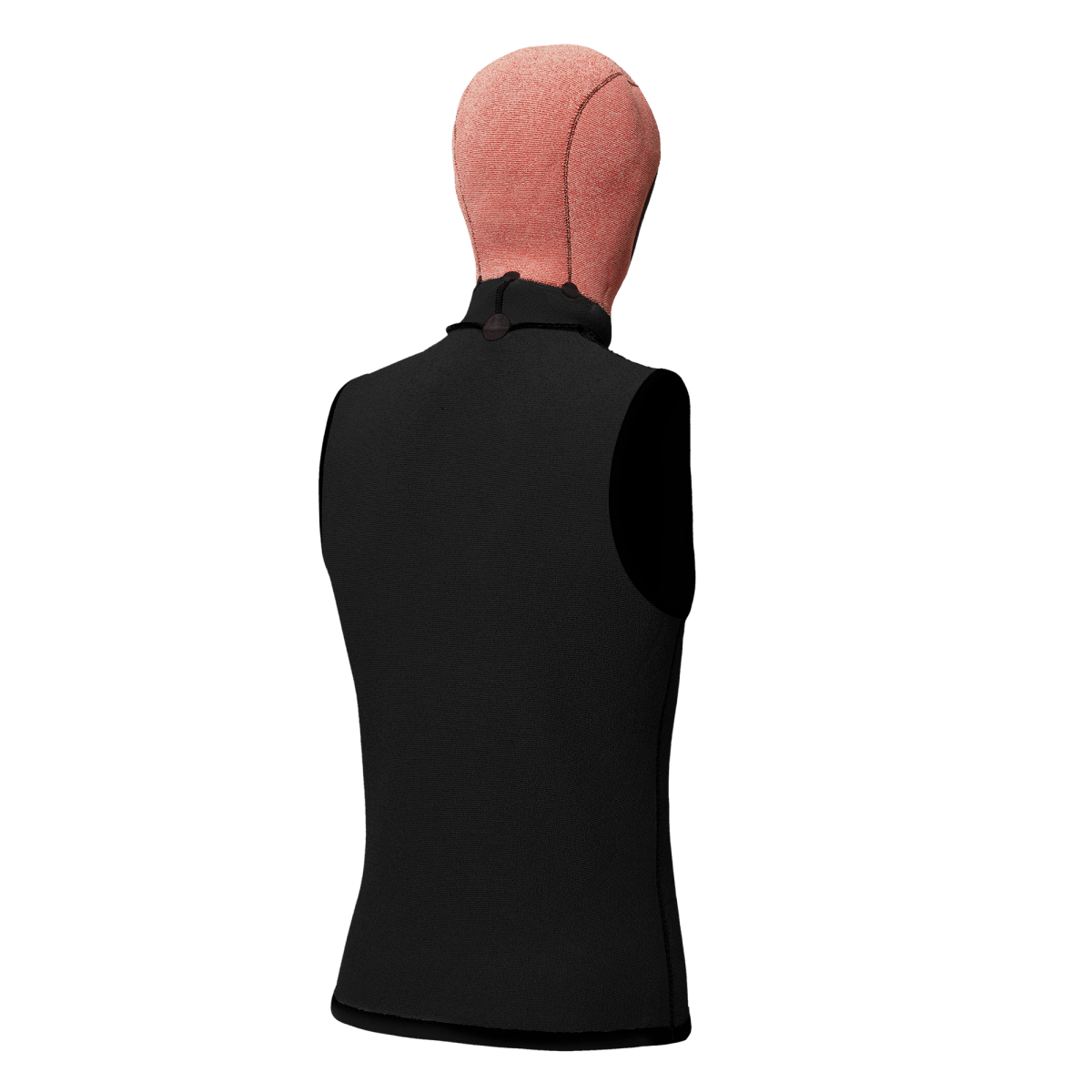 Mystic - Neoprene Top with hood 3/2mm - Black - L - GearFreak