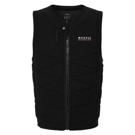 Mystic - Outlaw Impact Vest Fzip Wake - Black - L - GearFreak