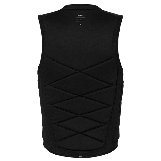 Mystic - Outlaw Impact Vest Fzip Wake - Black - L - GearFreak