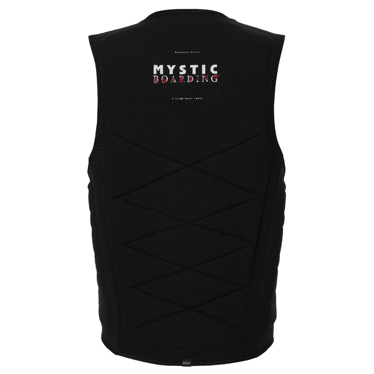 Mystic - Outlaw Impact Vest Fzip Wake - Black - L - GearFreak