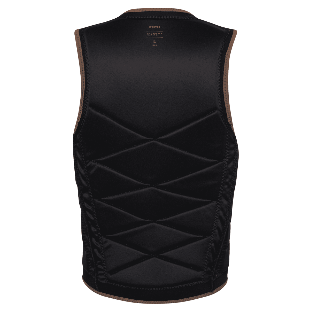 Mystic - Outlaw Impact Vest Fzip Wake - Brown - L - GearFreak