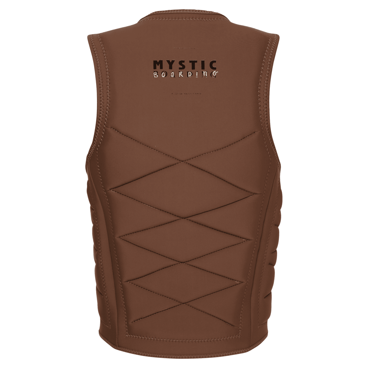 Mystic - Outlaw Impact Vest Fzip Wake - Brown - L - GearFreak